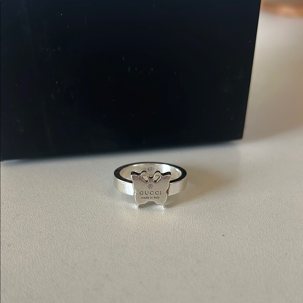 Gucci Silver butterfly Ring